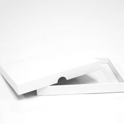 Weiß Schachtel